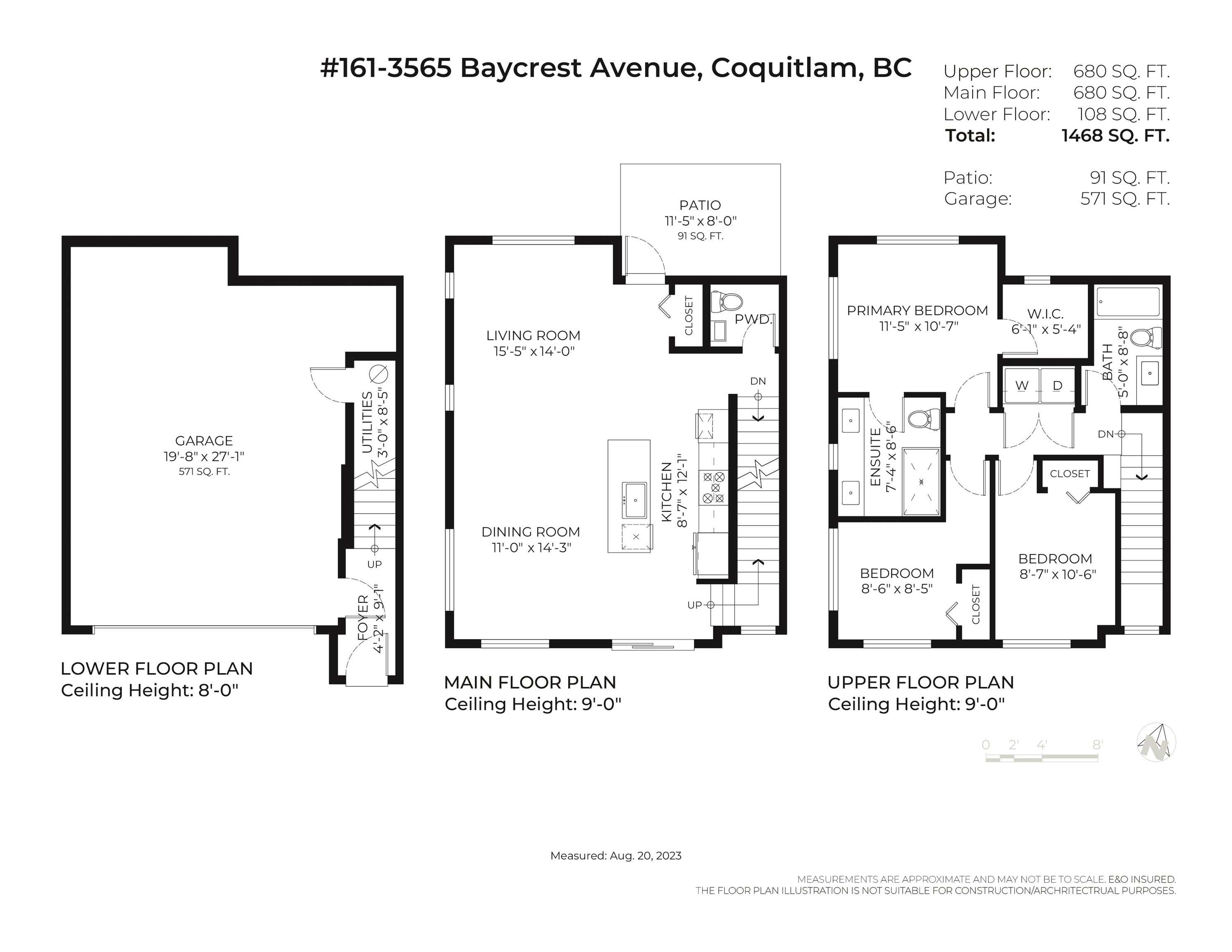 Coquitlam, BC V3B 2W7,3565 BAYCREST AVE #161