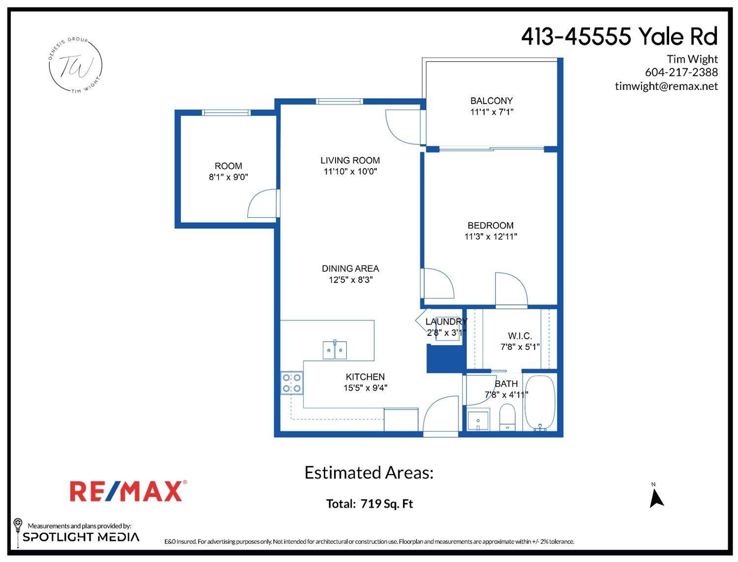 Chilliwack, BC V2P 0A9,45555 YALE RD #413