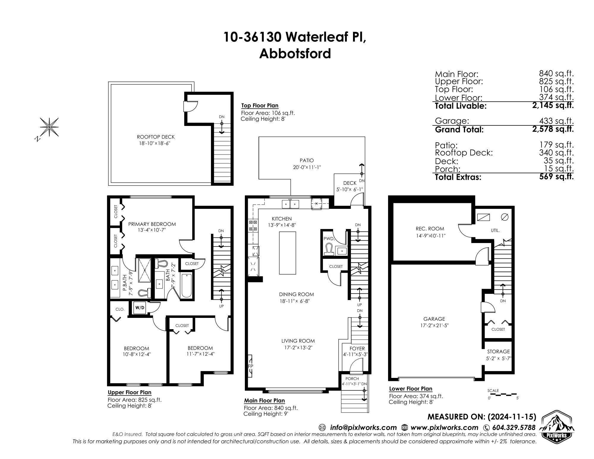 Abbotsford, BC V3G 0G5,36130 WATERLEAF PL #10