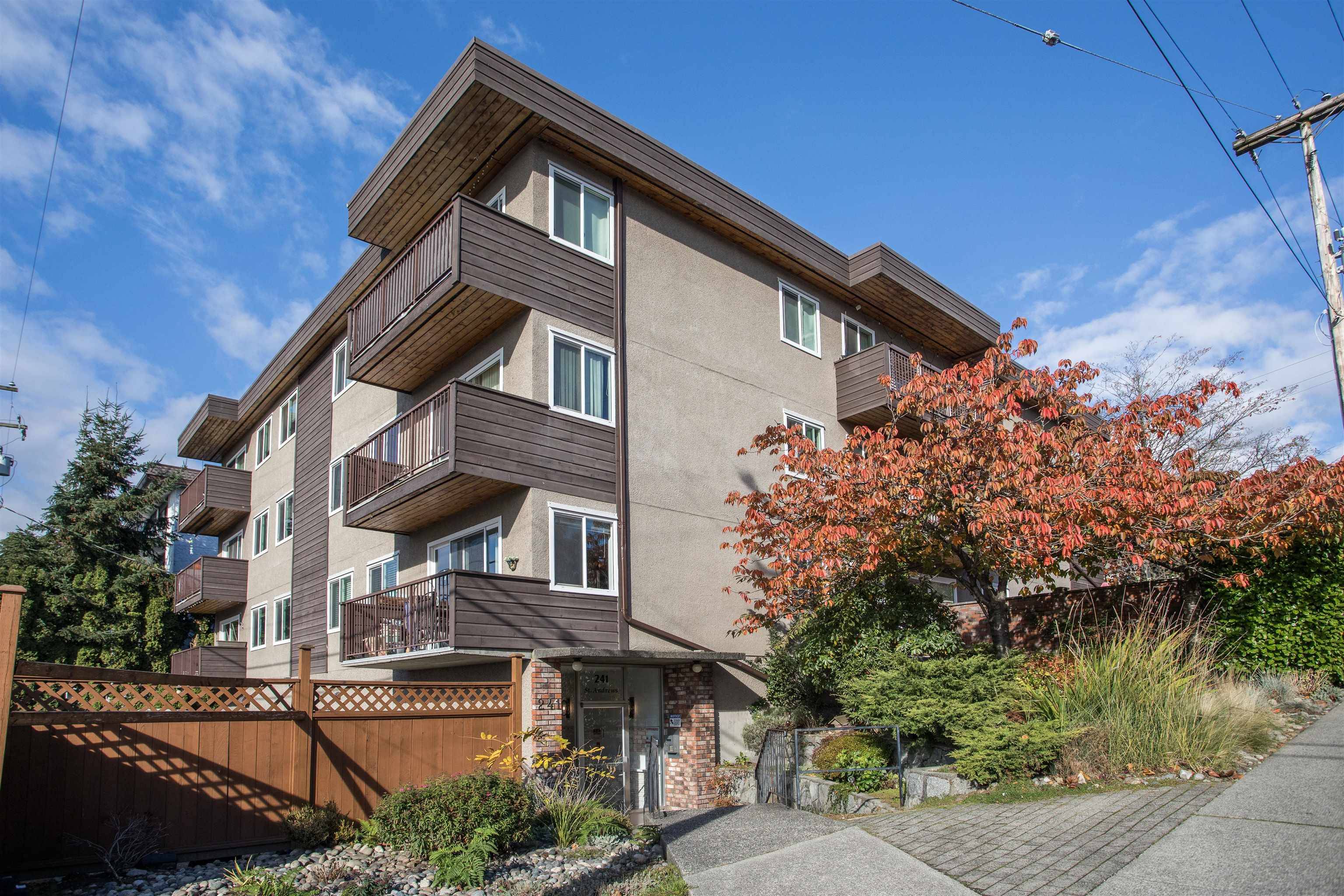 North Vancouver, BC V7L 3K8,241 ST. ANDREWS AVE #105