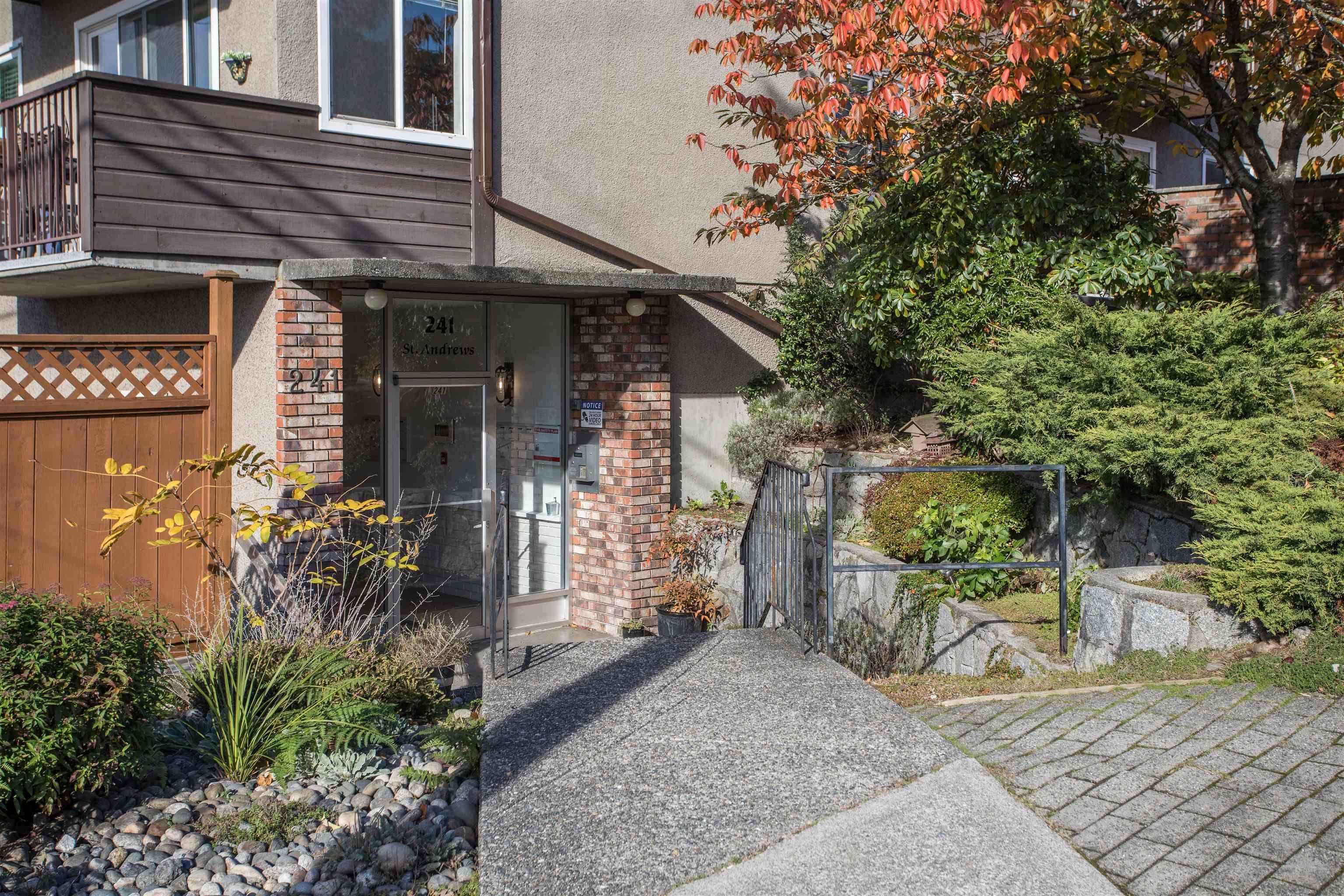 North Vancouver, BC V7L 3K8,241 ST. ANDREWS AVE #105