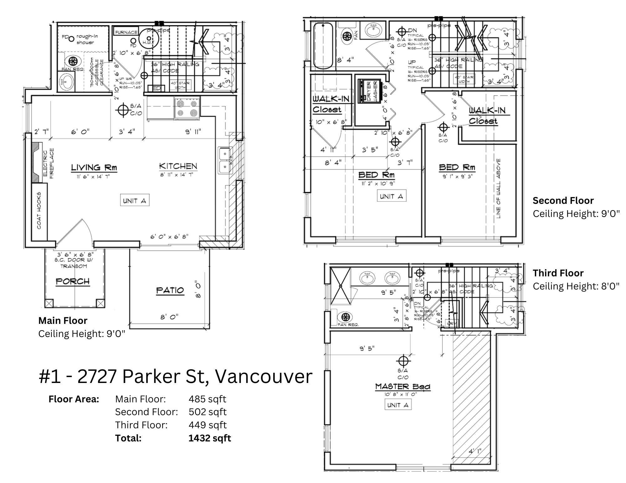 Vancouver, BC V5K 2T6,2727 PARKER ST #1