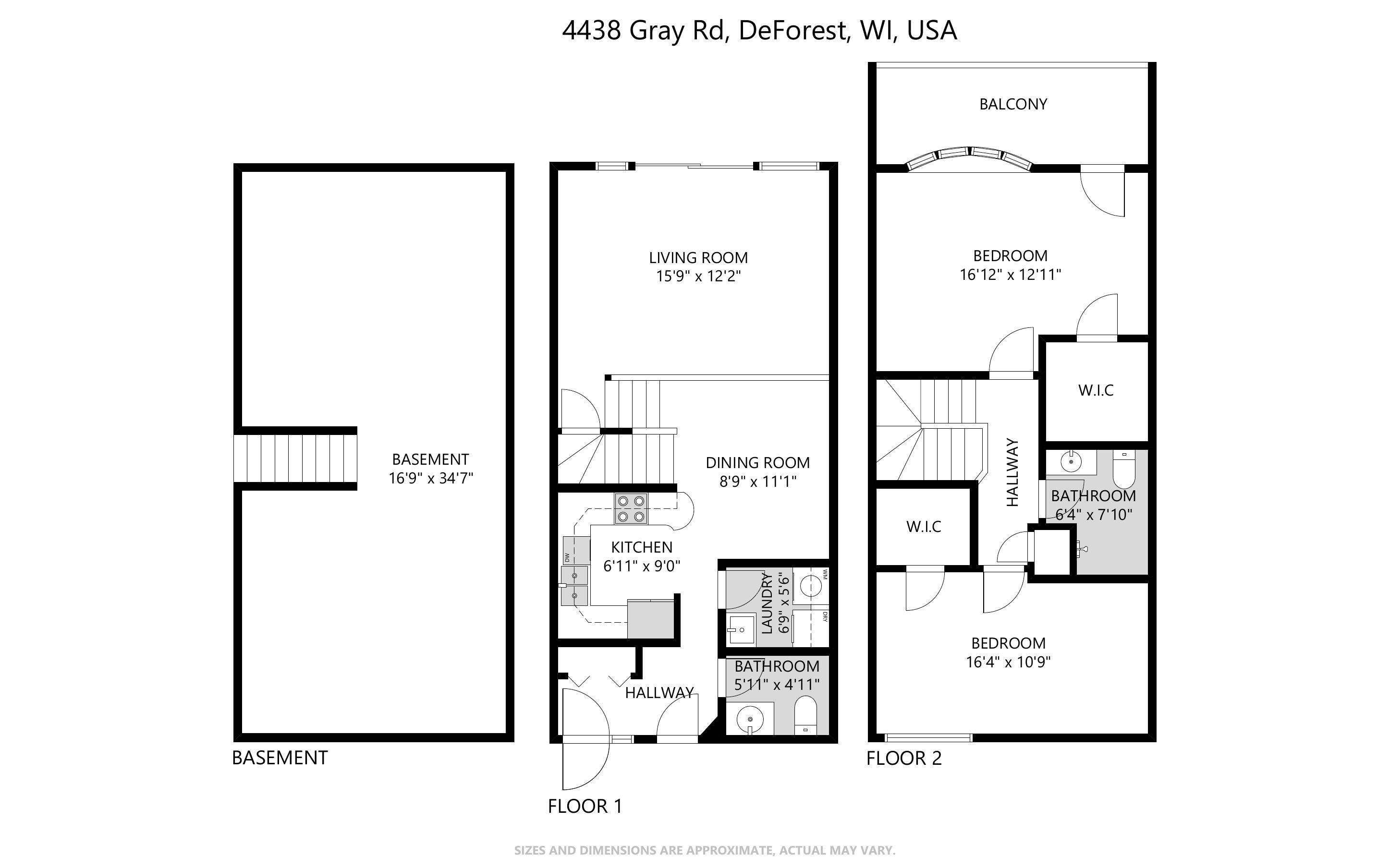 Deforest, WI 53532,4438 Gray Rd