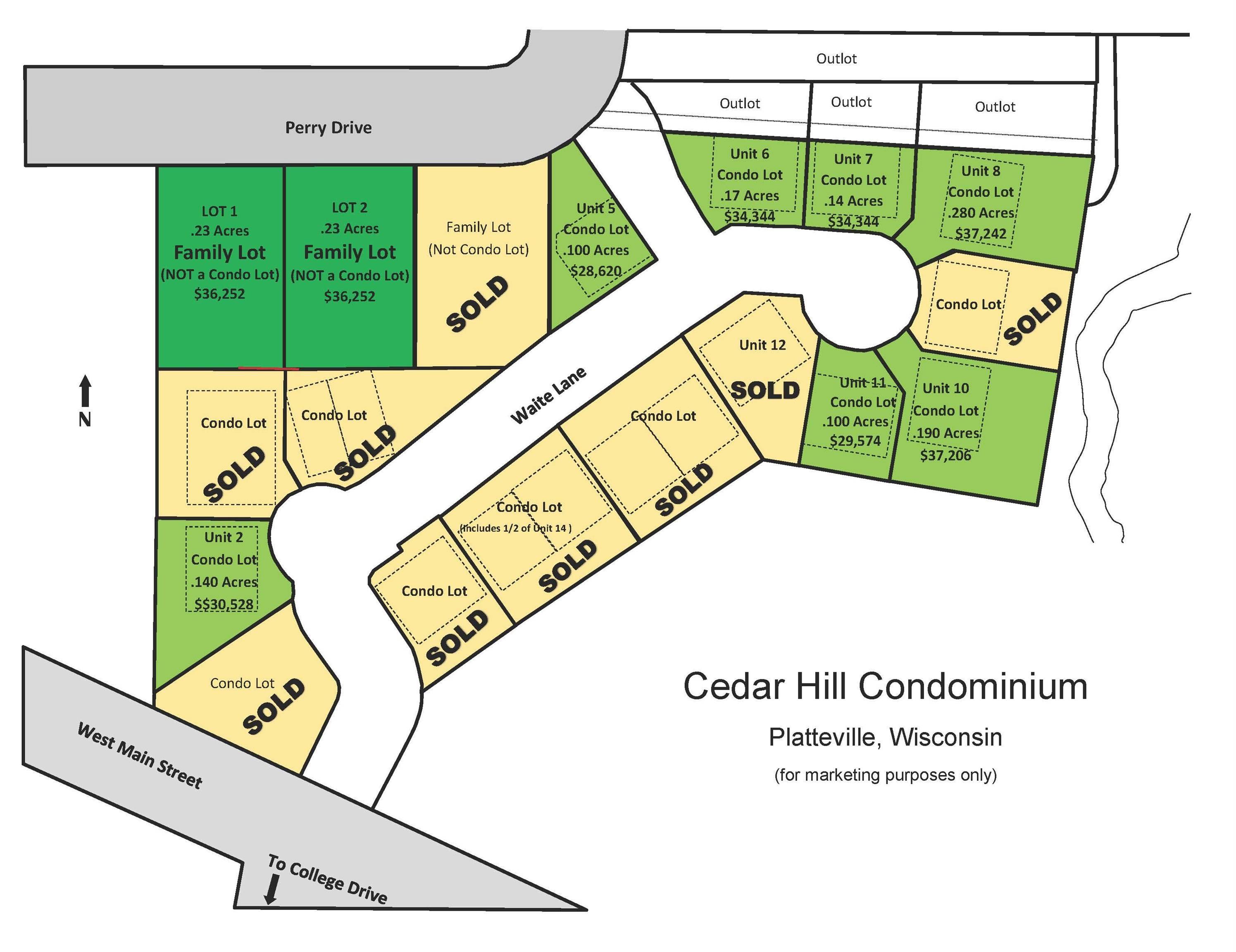 Platteville, WI 53818-0000,Unit 8 Waite Lane