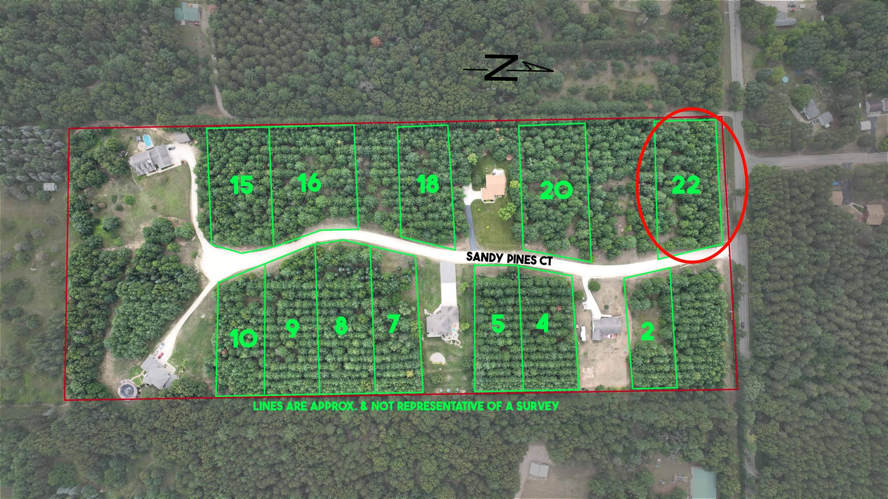 Redgranite, WI 54970,Lot 22 Sandy Pines Court