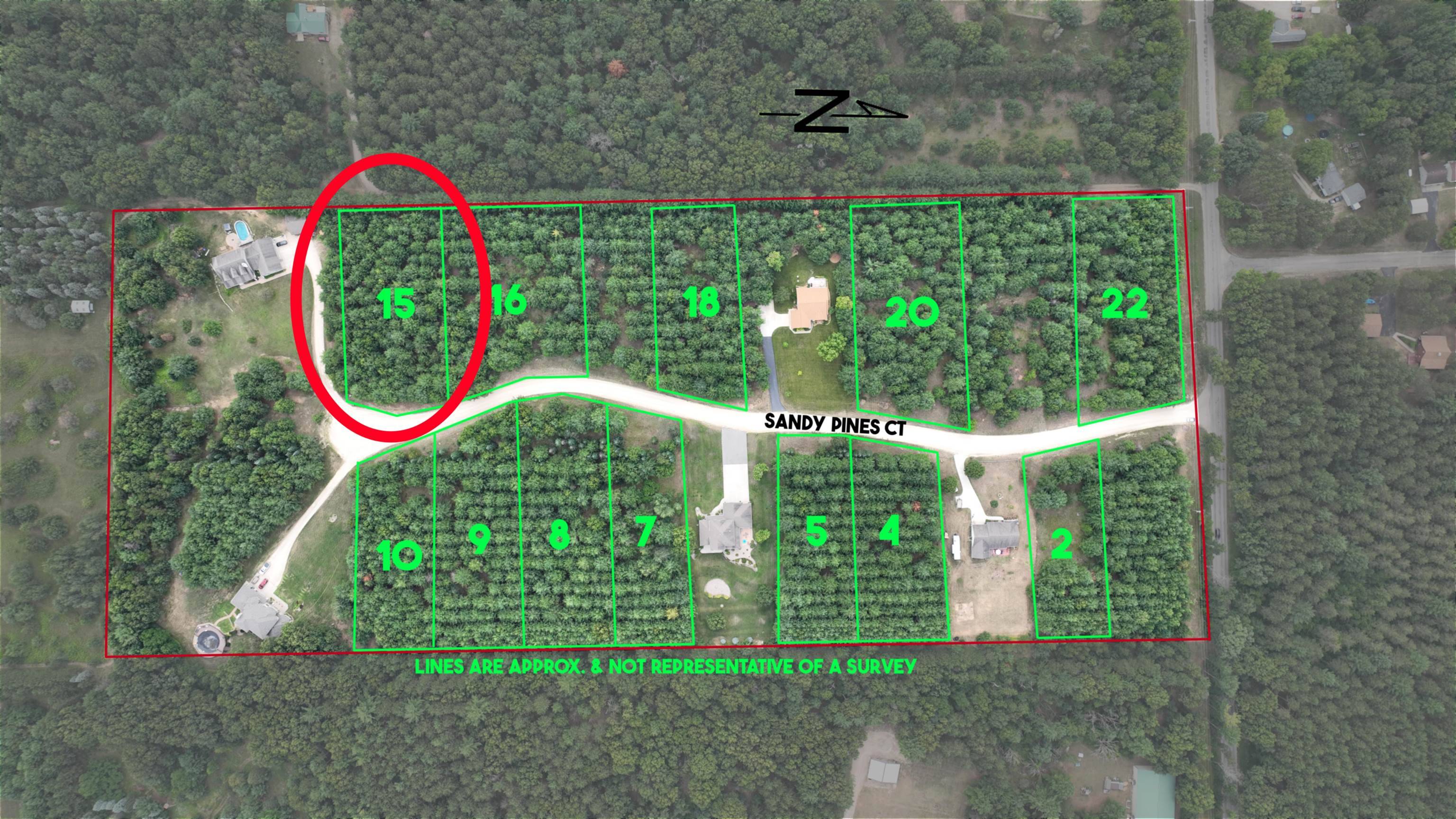 Redgranite, WI 54970,Lot 15 Sandy Pines Court