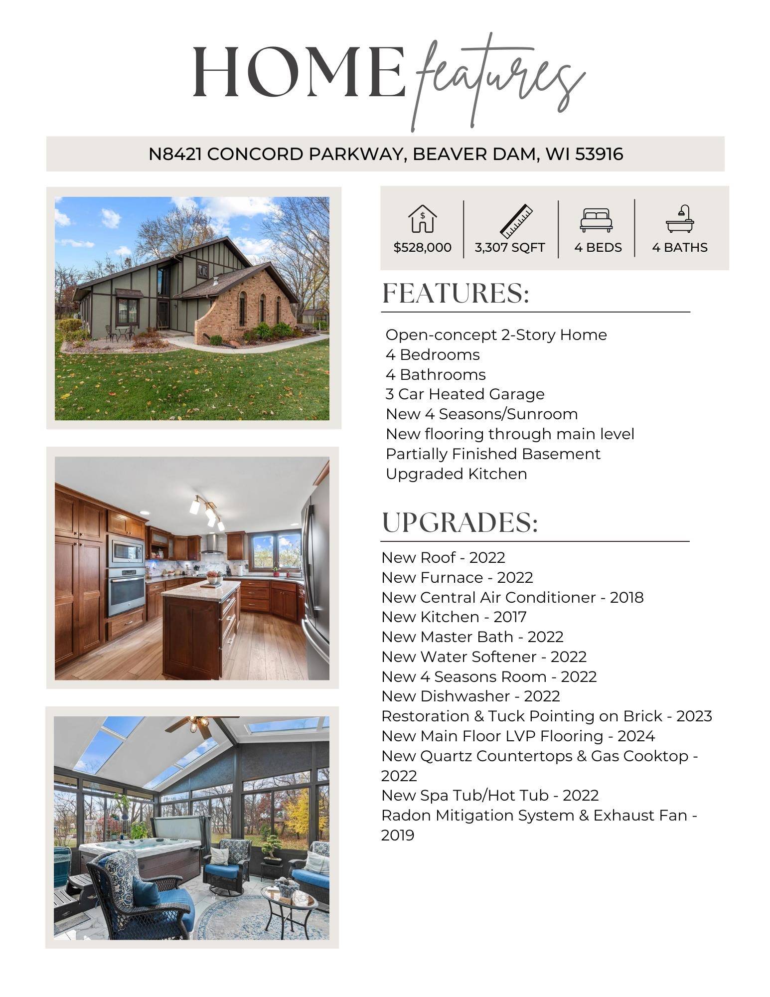 Beaver Dam, WI 53916,N8421 Concord Parkway