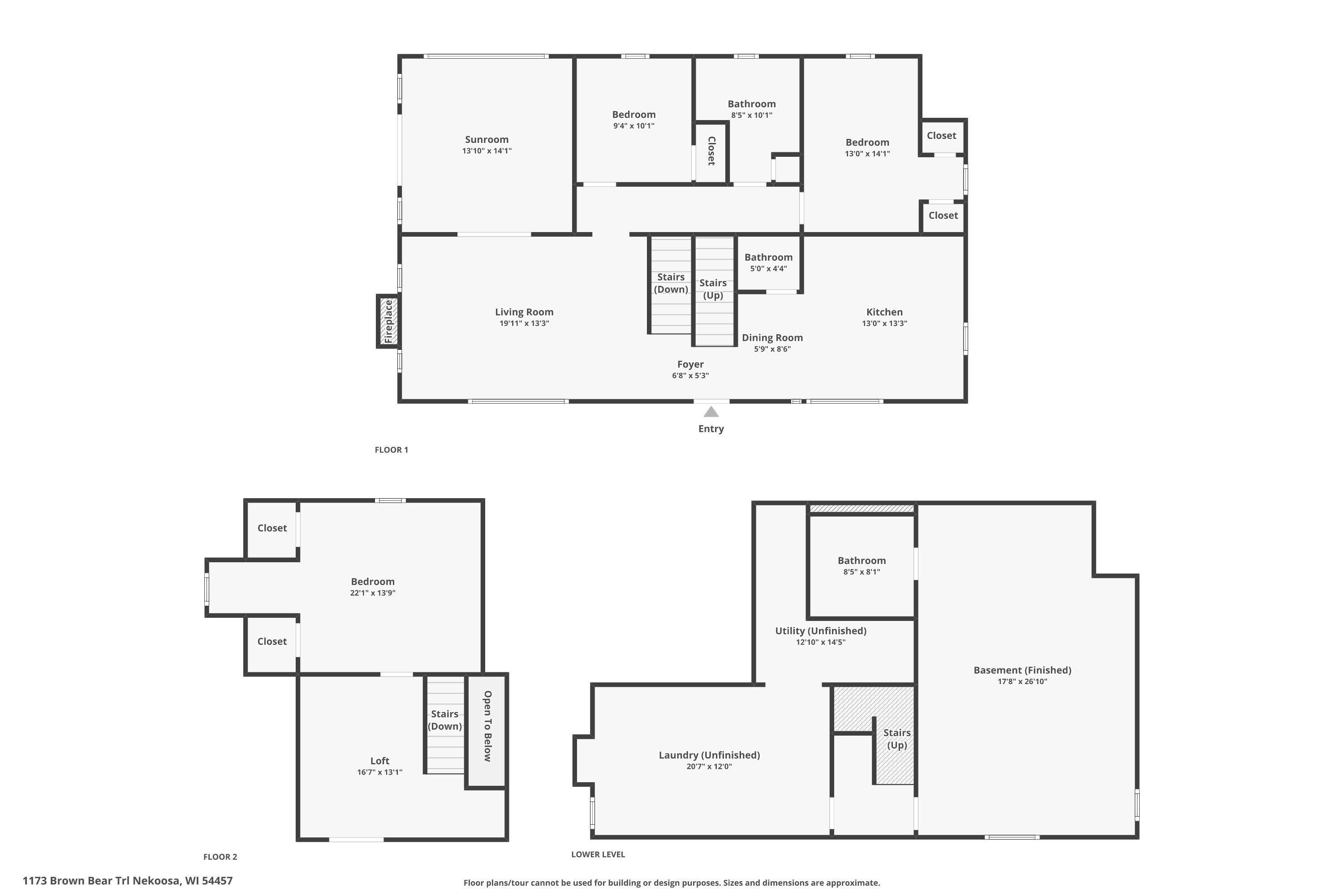 Nekoosa, WI 54457,1173 Brown Bear Trail