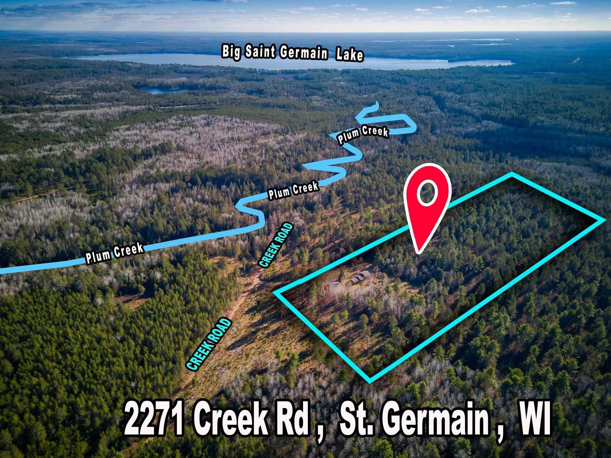 St. Germain, WI 54558,2271 Creek Road