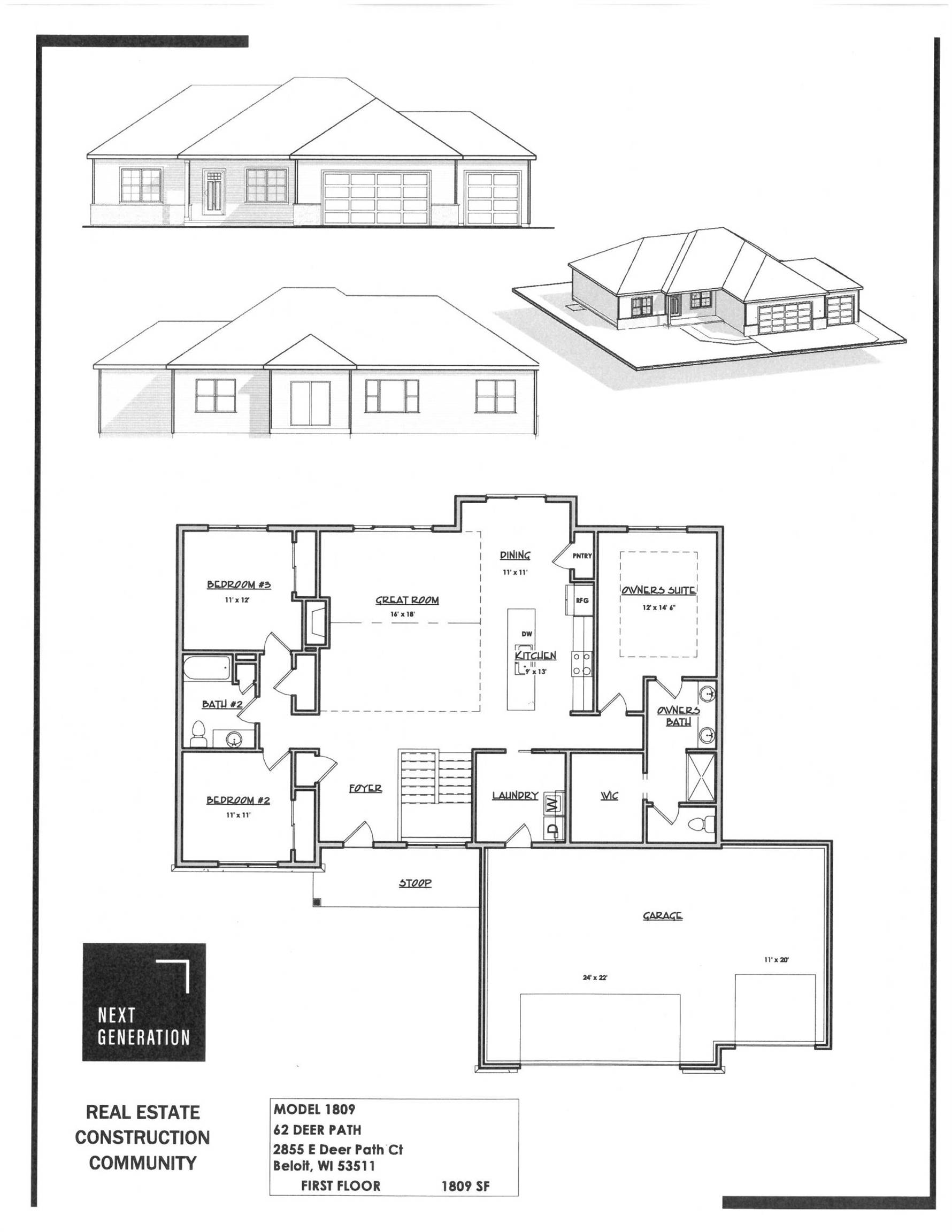 Beloit, WI 53511,2855 Deer Path Court