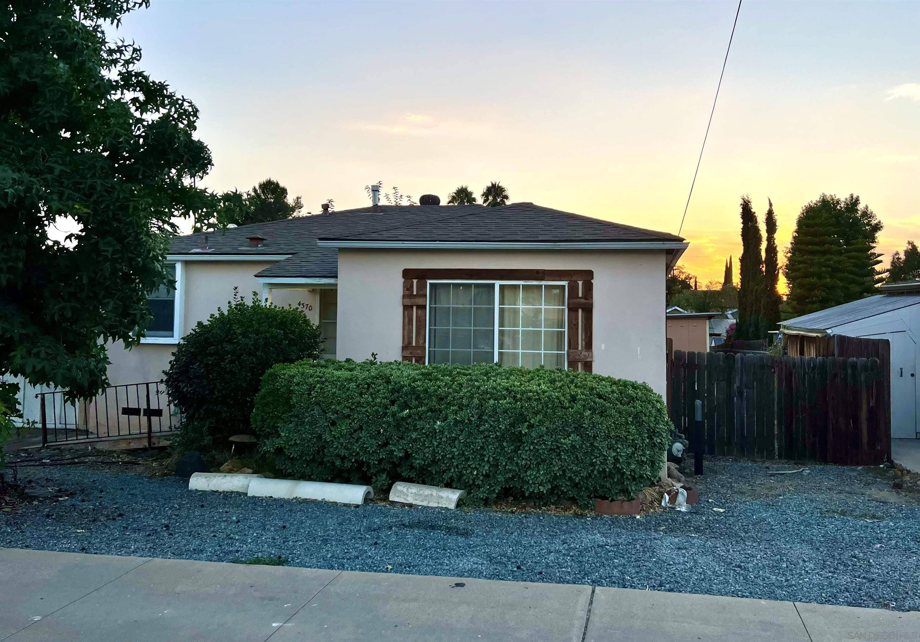 La Mesa, CA 91942,4370 70th Street