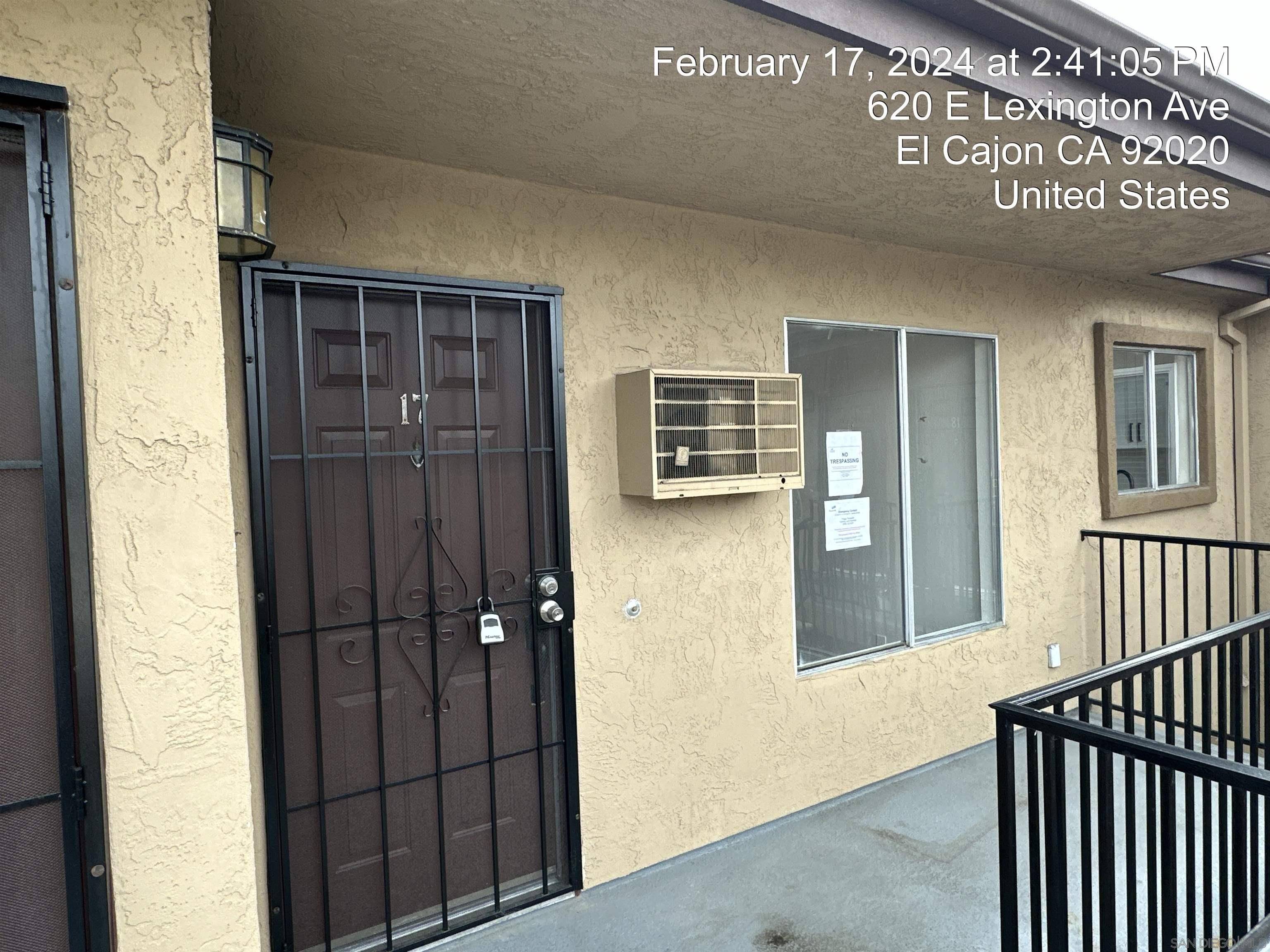 El Cajon, CA 92020,620 E Lexington Ave #17