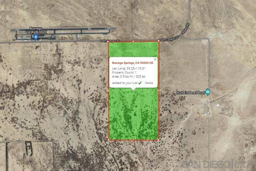 Borrego Springs, CA 92004,0 Palm Canyon Dr. #0