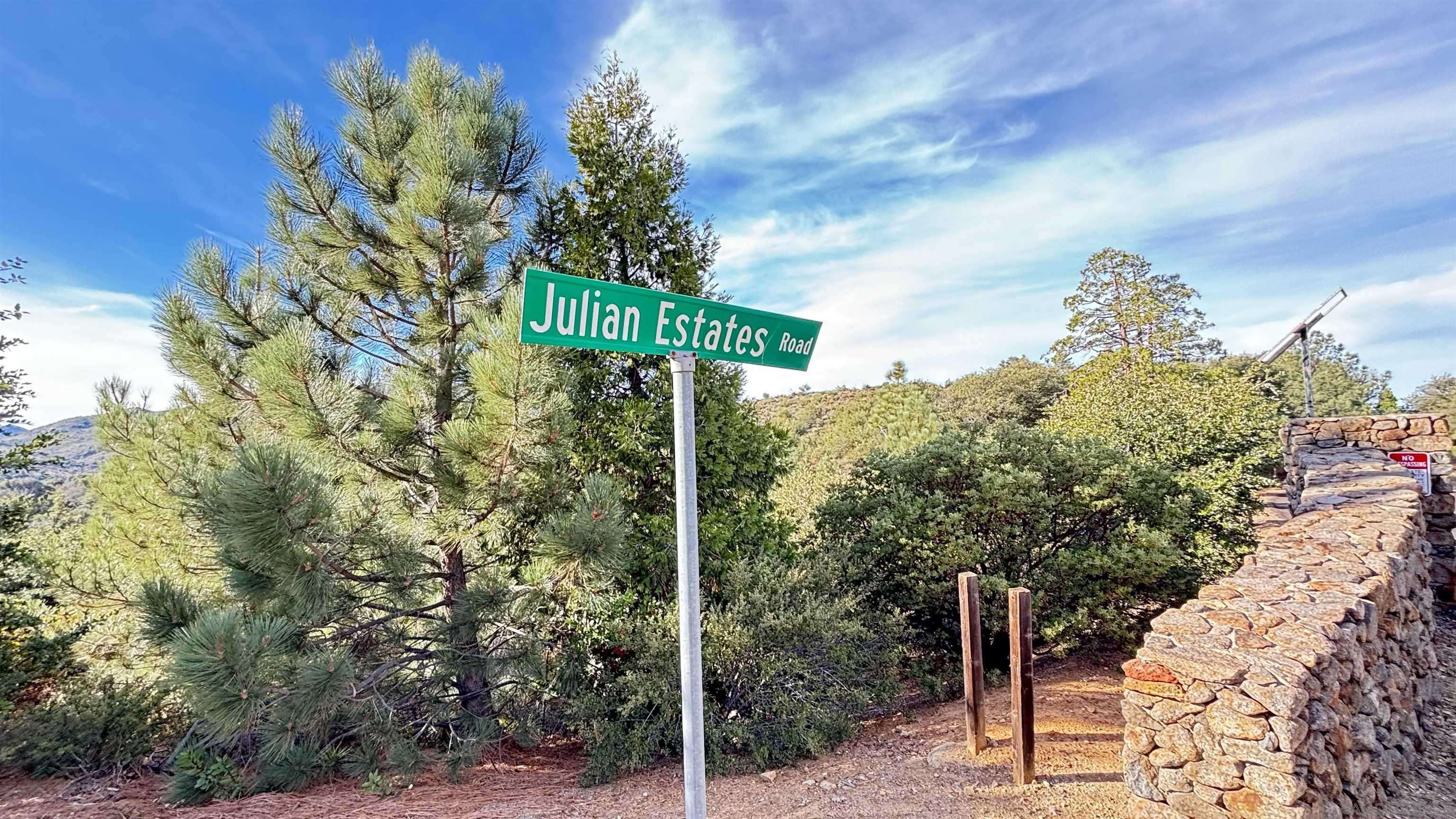 Julian, CA 92036,0 Incense Cedar Rd. #1