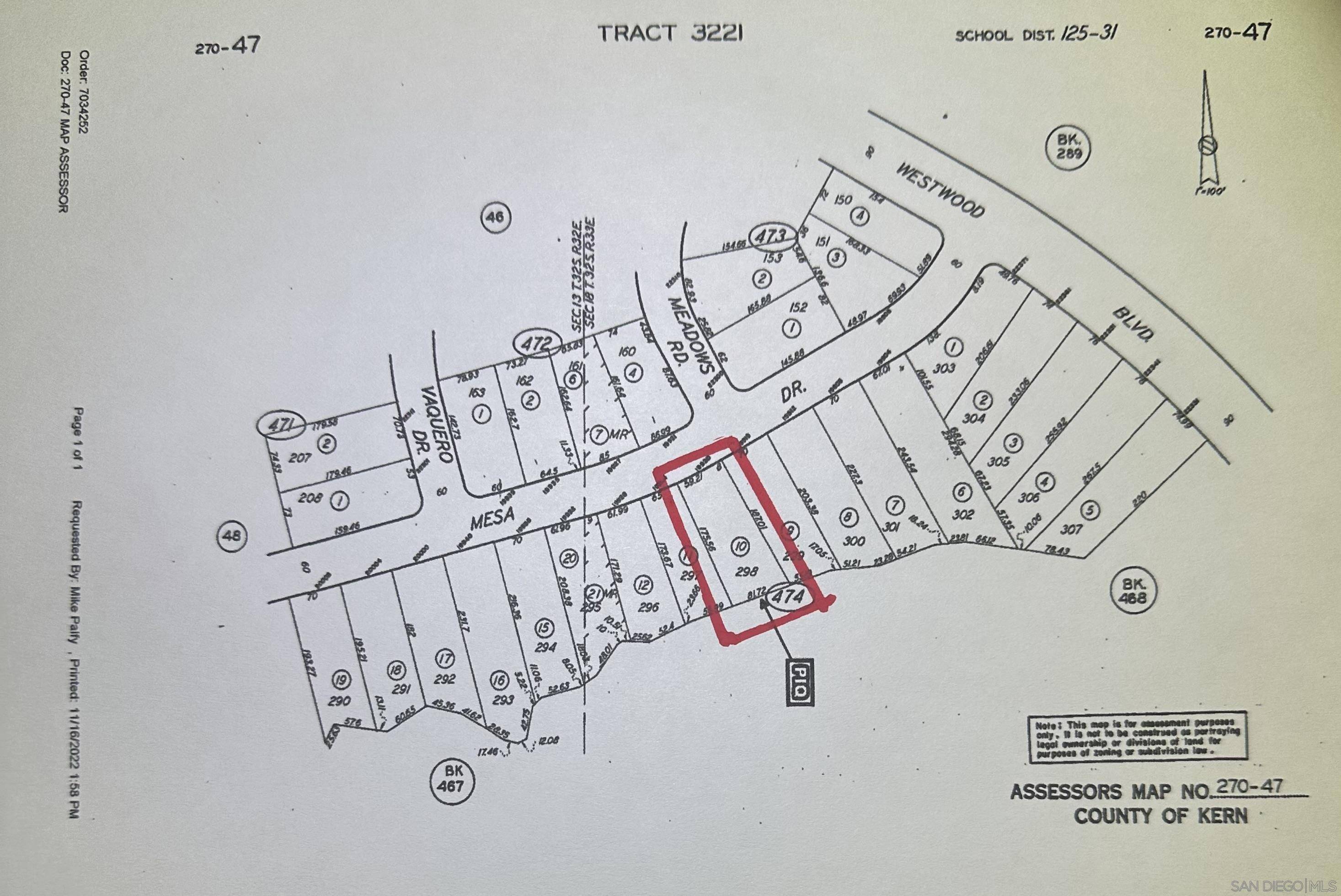 Tehachapi, CA 93561,19920 Mesa Dr. #Lot # 10