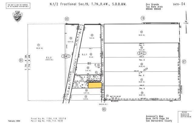 Oro Grande, CA 92368,0 National Trails