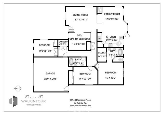 La Quinta, CA 92253,79943 Memorial Place