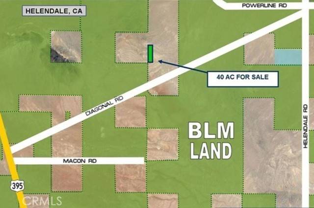 Helendale, CA 92342,40 AC Near Diagonal Trail