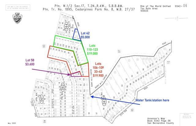 Cedarpines Park, CA 92322,44 Lot 44 Deer Run