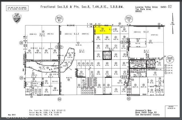 Lucerne Valley, CA 92356,0 Locust Parcel #0450-024-01