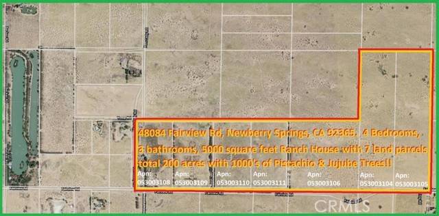 Newberry Springs, CA 92365,48084 Fairview Road