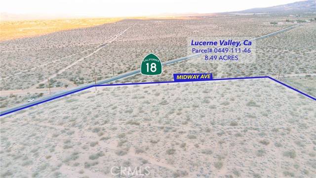 Lucerne Valley, CA 92356,0 HWY 18