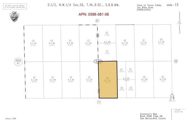 Yucca Valley, CA 92284,5 Near Nelson