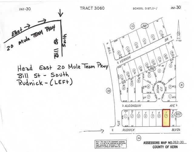 California City, CA 93505,7 Algonquin