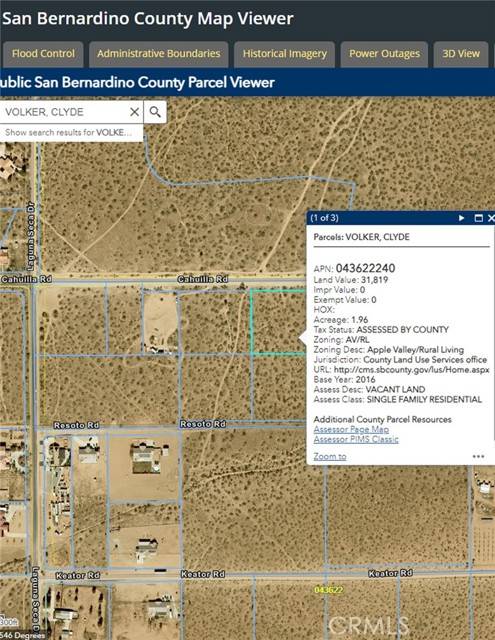 Apple Valley, CA 92307,0 Cahuilla