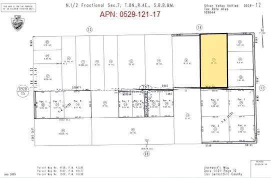 Newberry Springs, CA 92356,20 Morgan