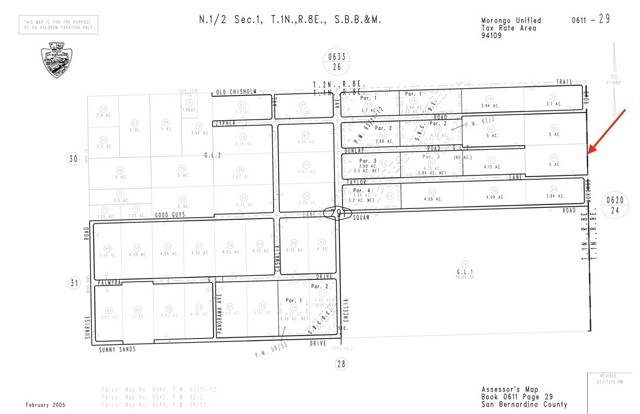 29 Palms, CA 92277,2 Lot 2 Morongo