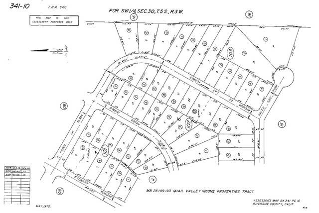 Quail Valley, CA 92587,0 Paseo Diablo