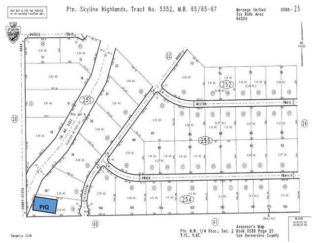 Joshua Tree, CA 92252,7654 Vista