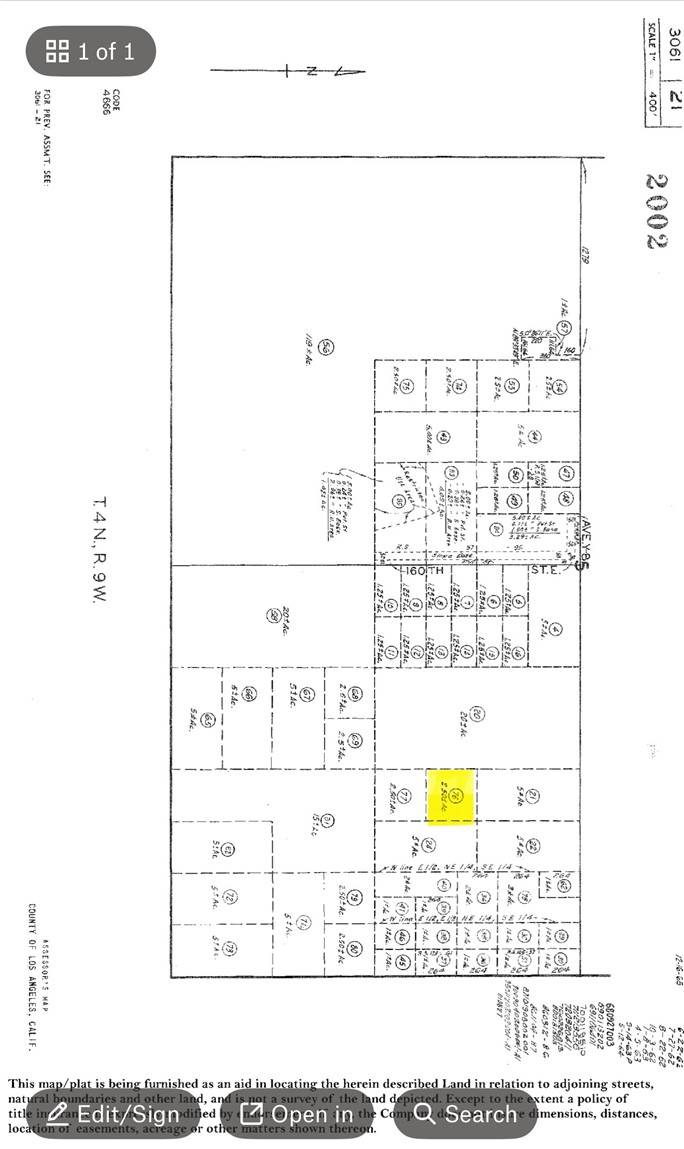 Llano, CA 93544,0 Avenue Y-8
