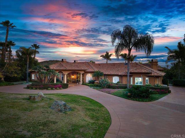 Rancho Santa Fe, CA 92067,7190 Rancho La Cima Drive