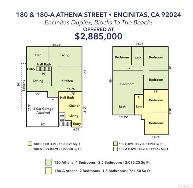 Encinitas, CA 92024,180 Athena Street