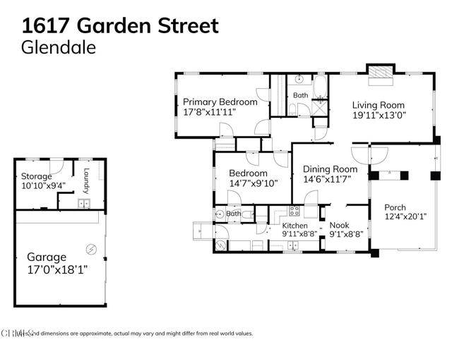 Glendale, CA 91201,1617 Garden Street