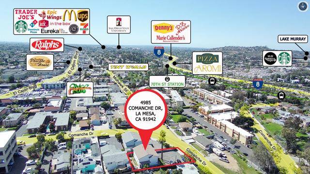 La Mesa, CA 91942,4985 Comanche Drive