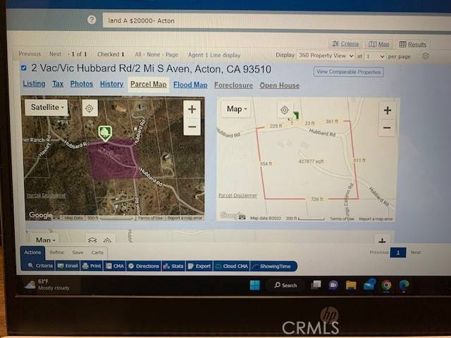 Acton, CA 93510,2 Vac/Vic Hubbard Rd/2 Mi S Aven