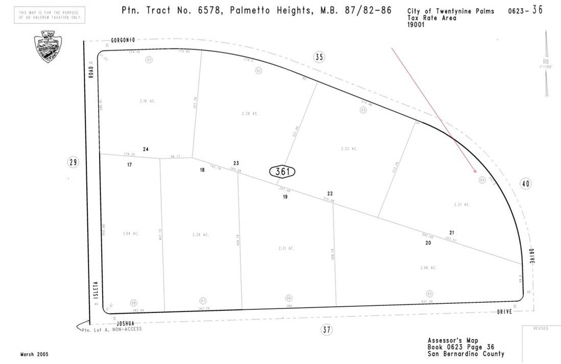 29 Palms, CA 92277,0 Gorgonio