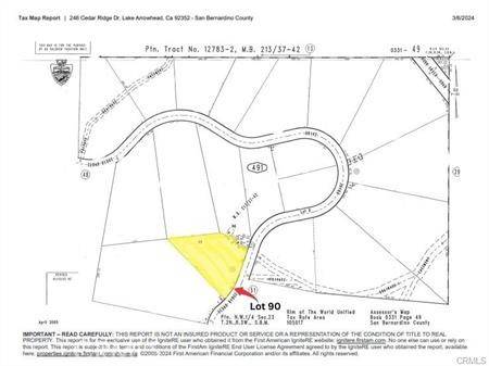 Lake Arrowhead, CA 92352,246 Cedar Ridge