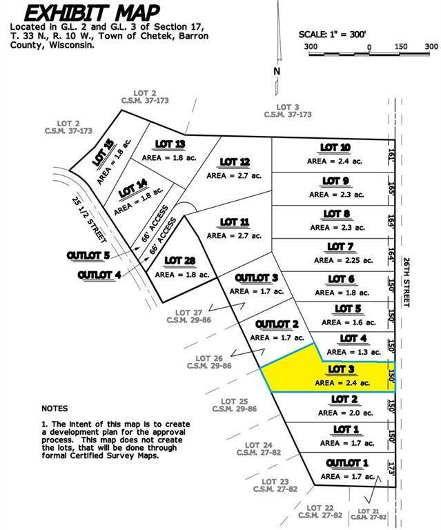 Chetek, WI 54728,Lot 3 26th St