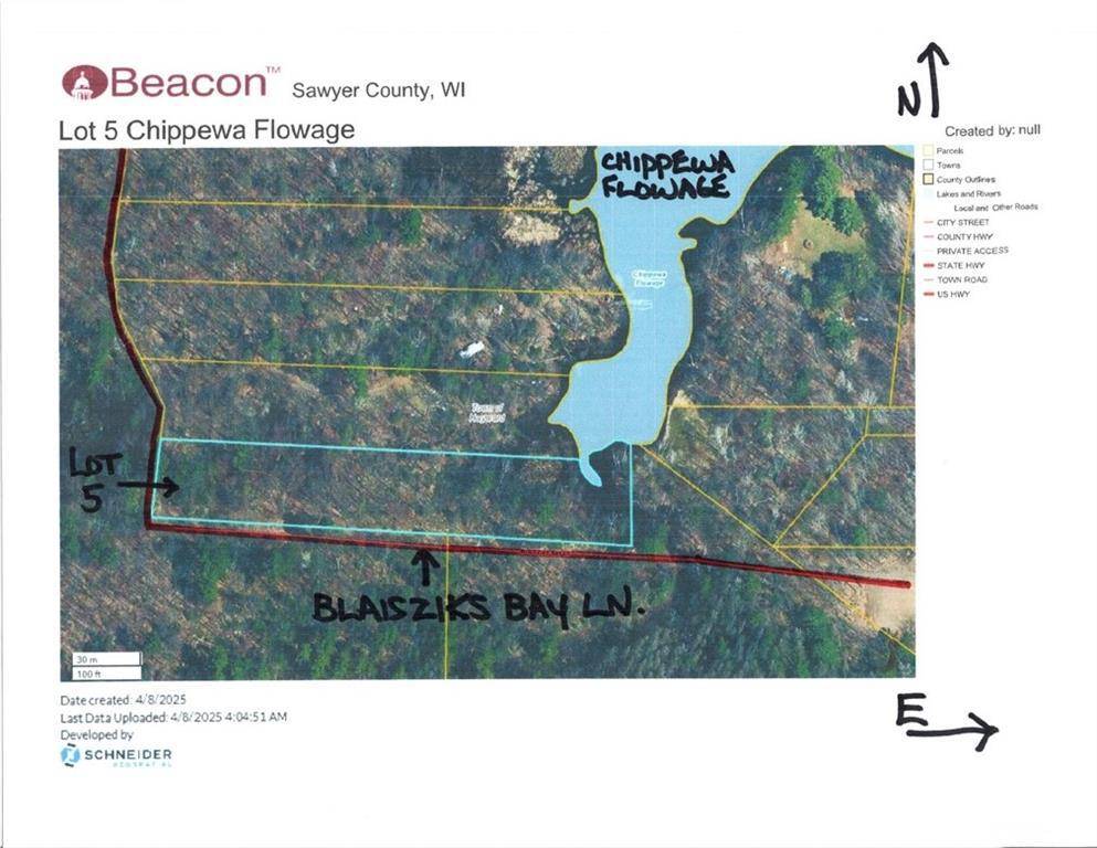 Hayward, WI 54843,Lot 5 XXX Blaiszik's Bay Lane