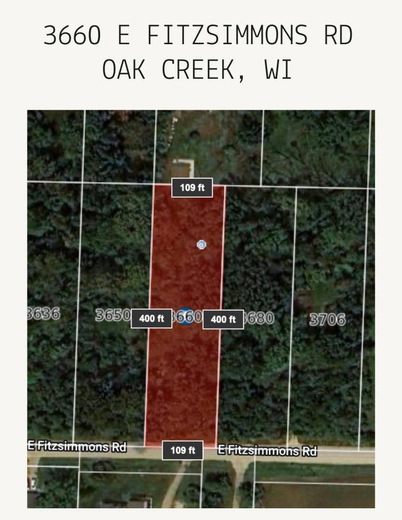 Oak Creek, WI 53154,3660 E FITZSIMMONS ROAD