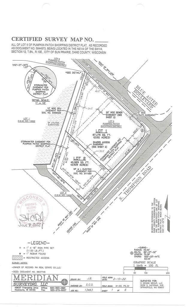 Sun Prairie, WI 53590,Lot 2 S Thompson Drive