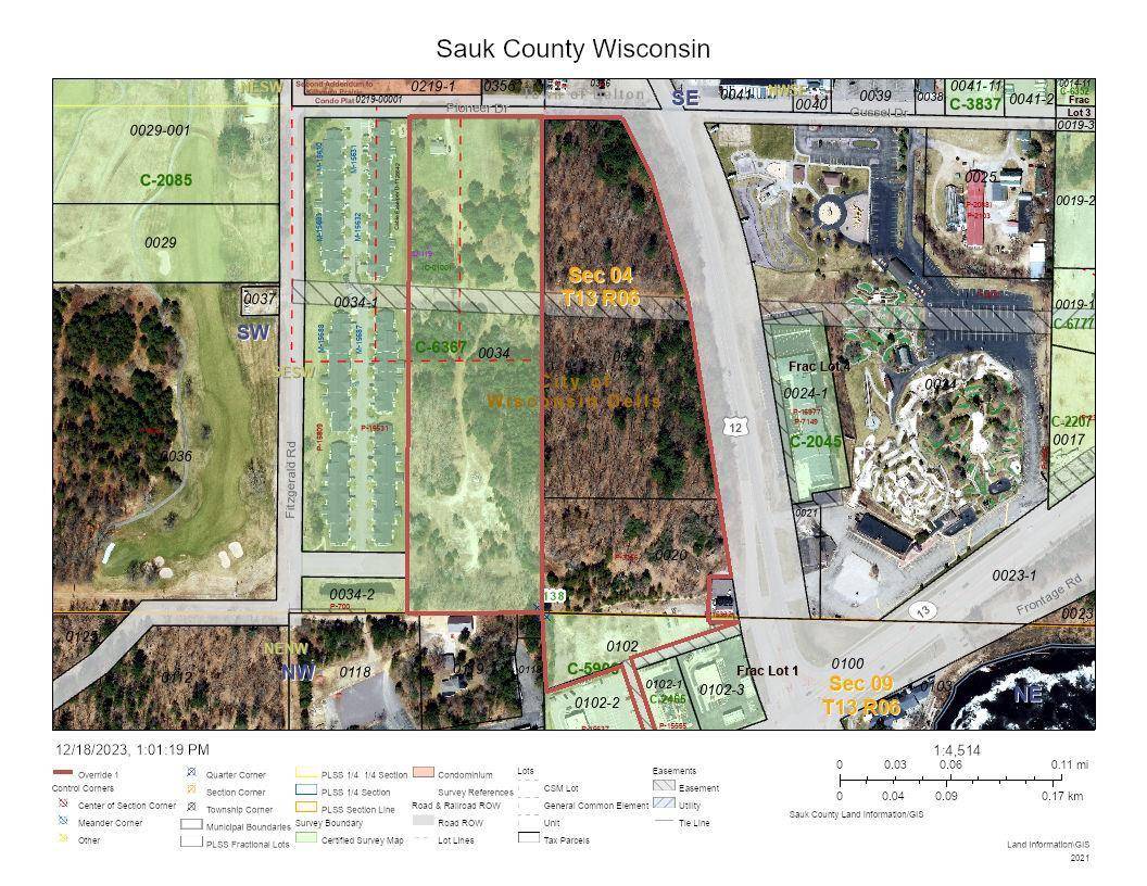 Wisconsin Dells, WI 53965,23.36 Acre Highway 12