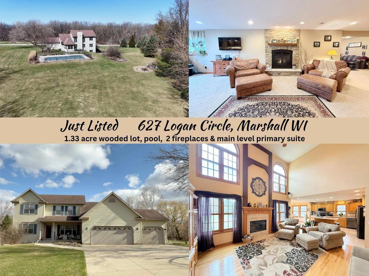Marshall, WI 53559,627 Logan Circle