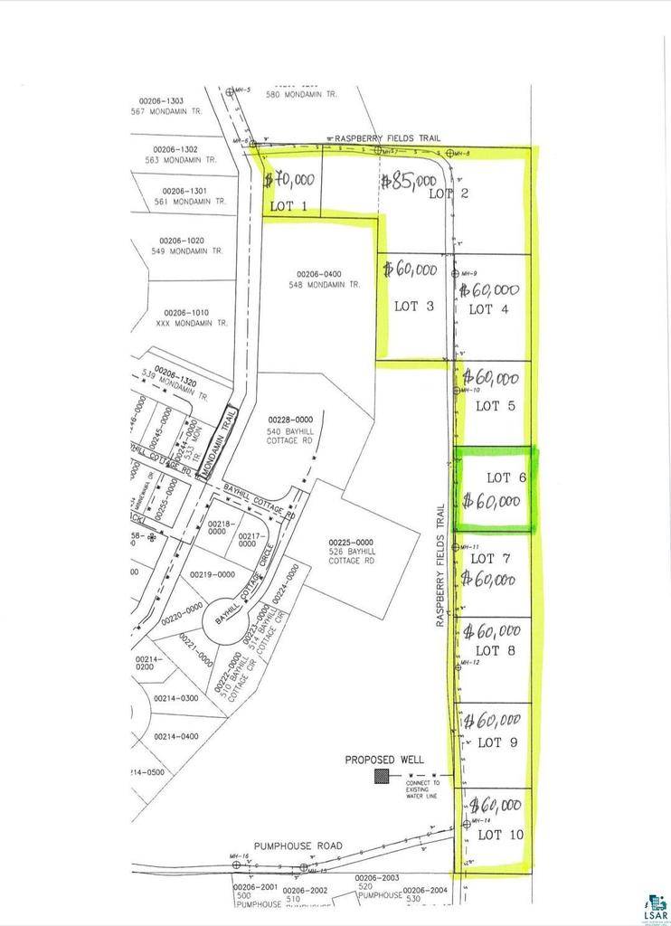 La Pointe, WI 54850,Lot 6 Raspberry Trl