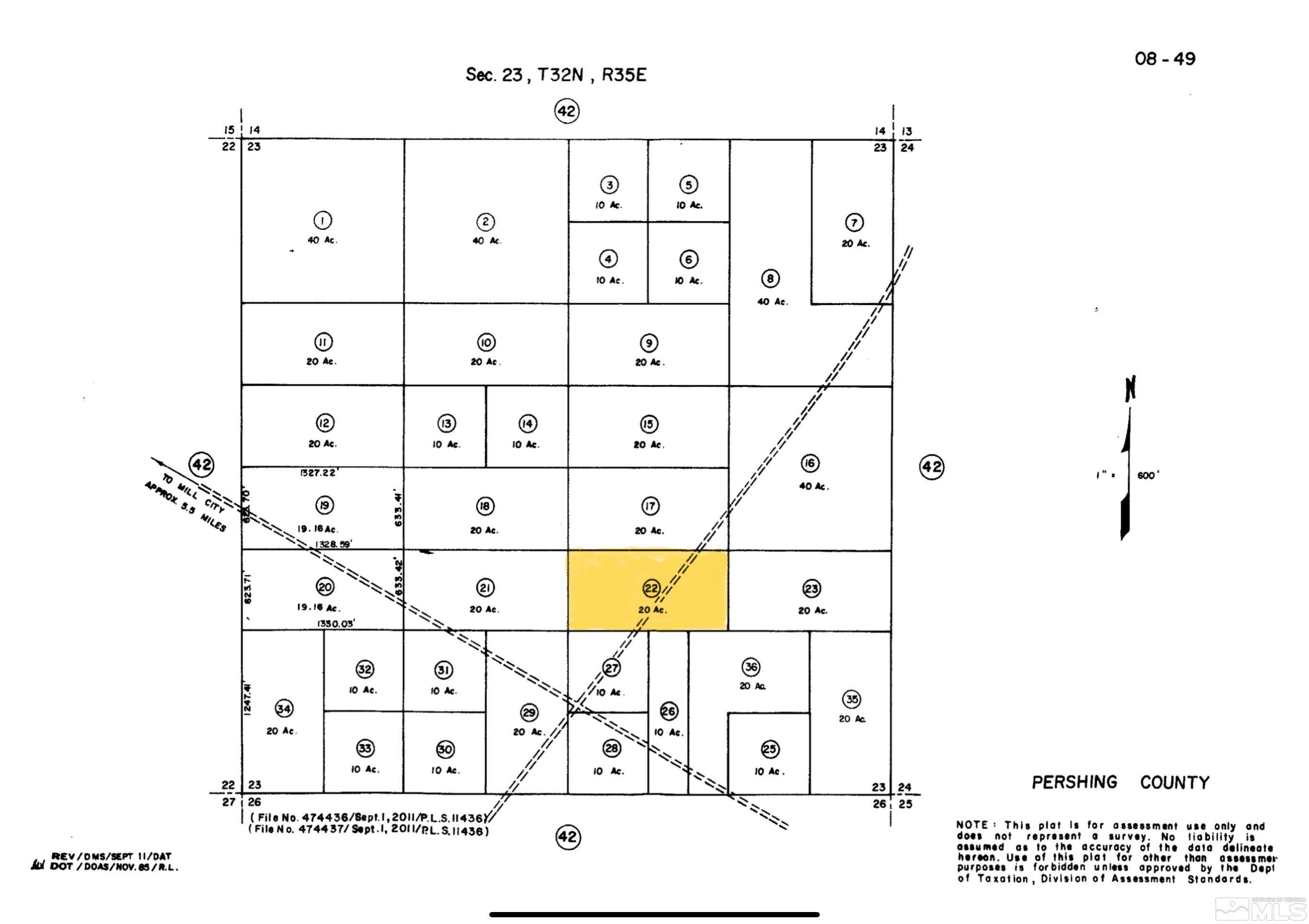 Imlay, NV 89418,008-490-22 Dun Glen Star City Rd