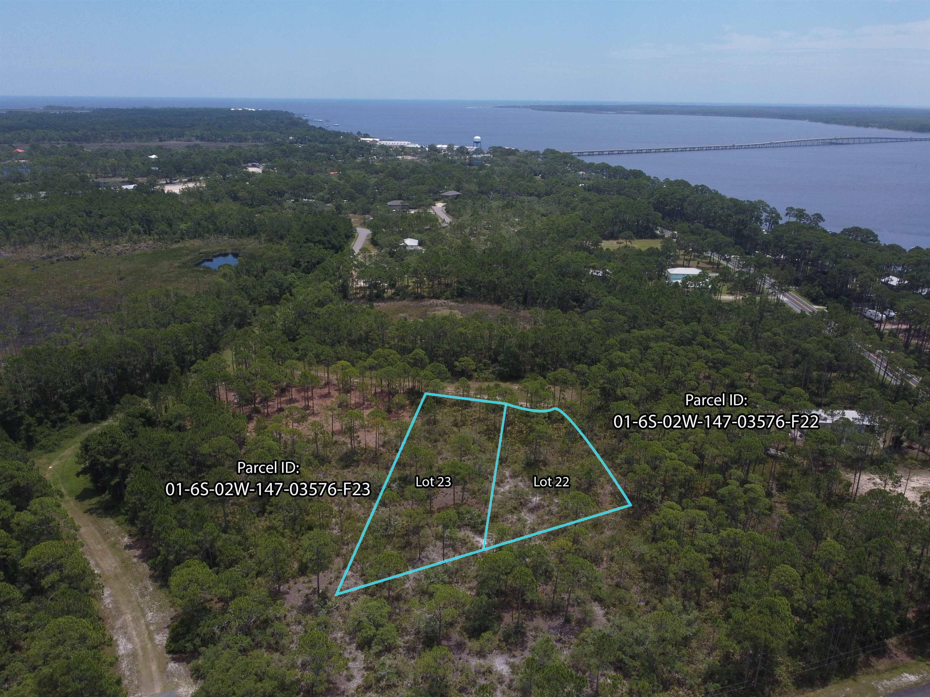 Panacea, FL 32346,Lot 22&23 Tarpine Drive